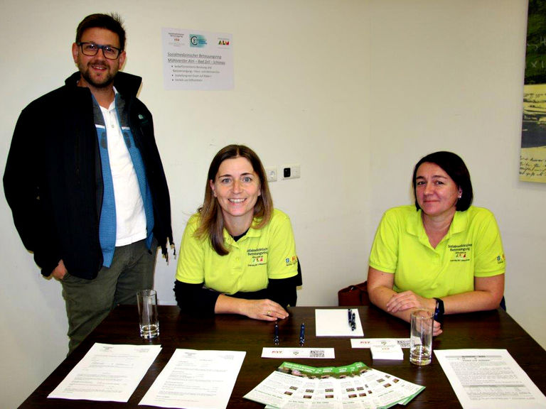 Infostand Sozialmedizinischer Betreuungsring MVA Infostand Sozialmedizinischer Betreuungsring MVA