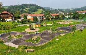 Blick auf die Freizeitanlage Pierbach Blick auf die Freizeitanlage Pierbach