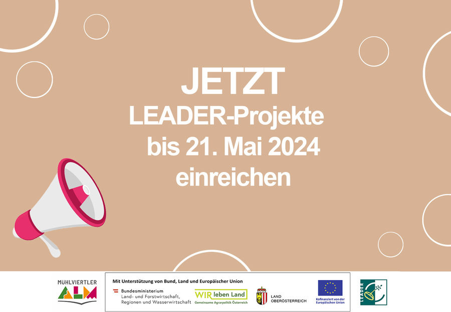 4. Aufruf zur Einreichung von LEADER Projekten