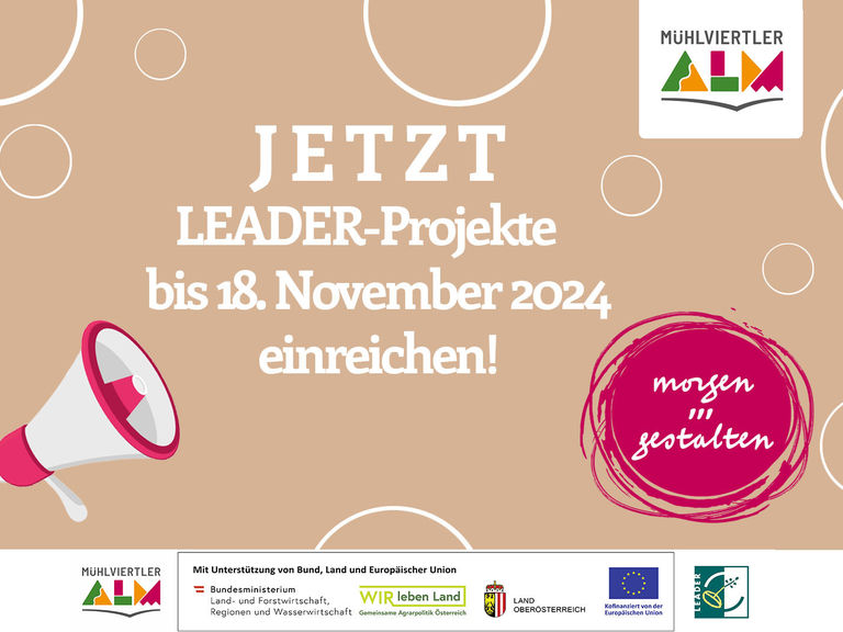 6. Aufruf zur Einreichung von LEADER Projekten 6. Aufruf zur Einreichung von LEADER Projekten