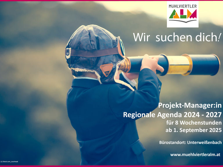 Projektmanagerin_Projektmanager für das LEADER Projekt "Regionale Agenda 2024-2027" gesucht