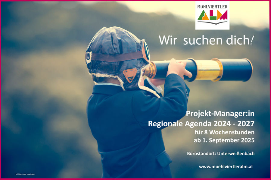 Projektmanagerin_Projektmanager für das LEADER Projekt "Regionale Agenda 2024-2027" gesucht