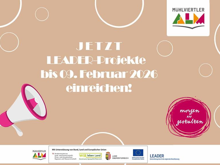 11. Aufruf zur Einreichung von LEADER-Projekten