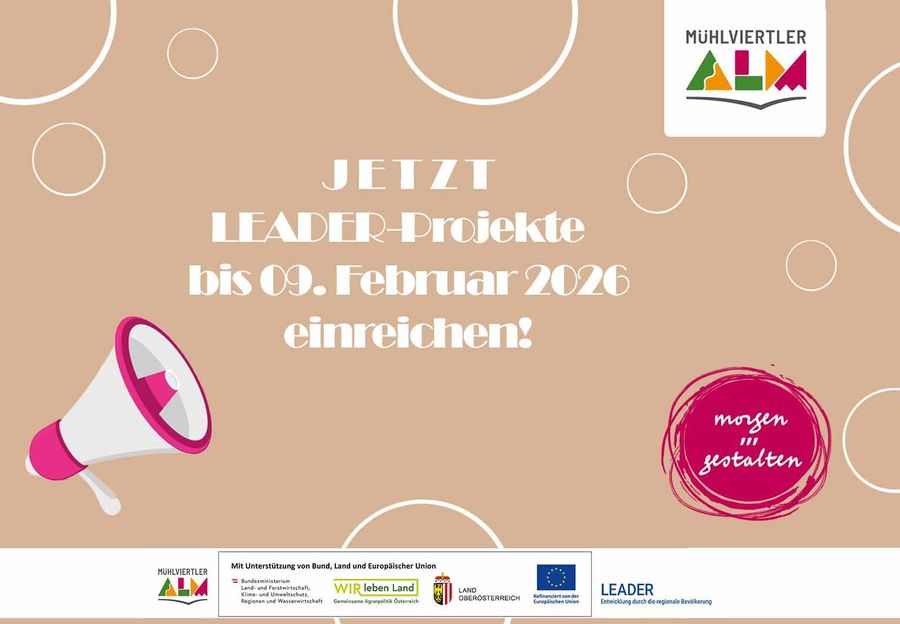 11. Aufruf zur Einreichung von LEADER-Projekten