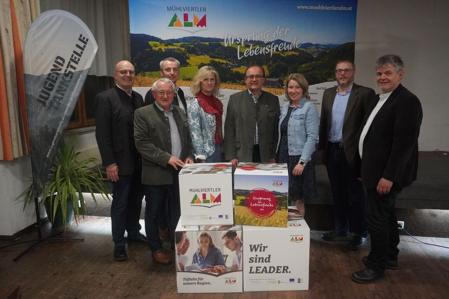 Gruppenfoto bei der Vollversammlung am 25. April in Weitersfelden