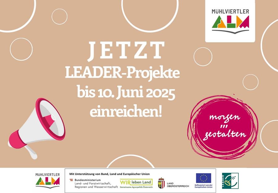 Aufruf 08 zur Einreichung von LEADER Projekten