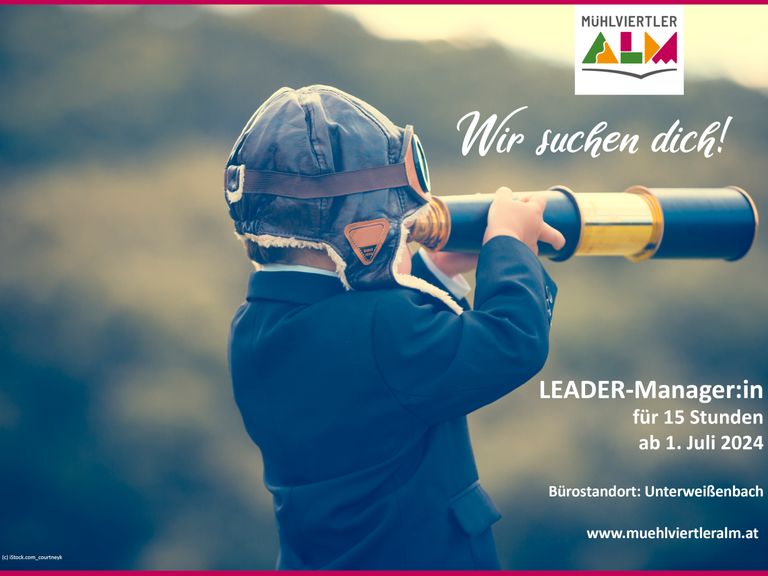 LEADER Manager:in gesucht LEADER Manager:in gesucht