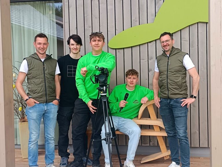 Filmdreh bei Buchner Holzbau - Greenjobs in der Holzwirtschaft Filmdreh bei Buchner Holzbau - Greenjobs in der Holzwirtschaft