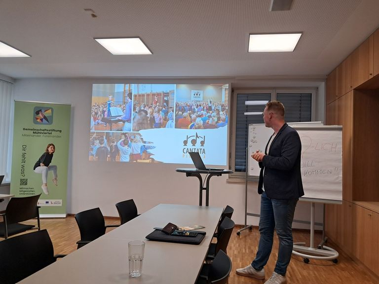 1. Beiratssitzung Gemeinschaftsstiftung Mühlviertel - Vorstellung Cantata Piccola
